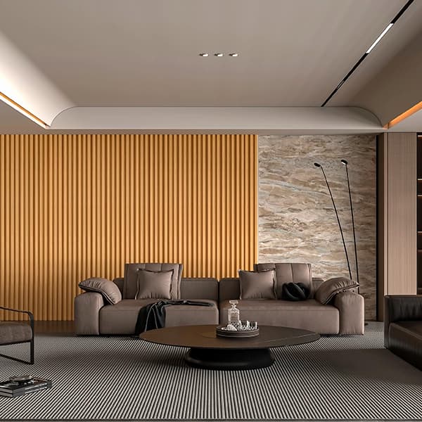 Panel Para Interior Liso Mineral Beige 2