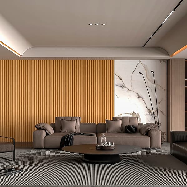 Panel Para Interior Luxury White A 2