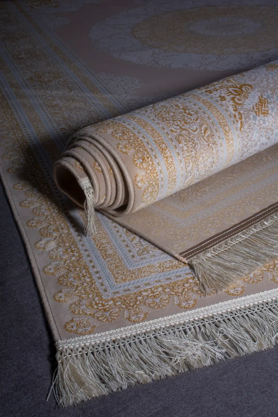 Alfombra modular en interior